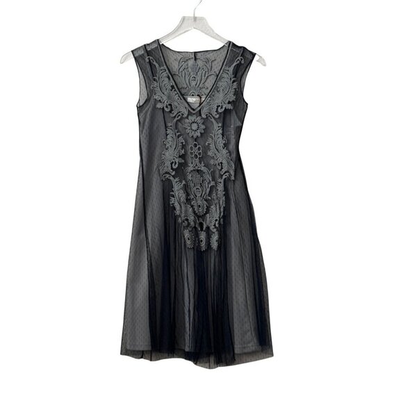 Solitaire Dresses & Skirts - NWT Solitaire Embroidered Mesh Lace Midi Dress Sz. S